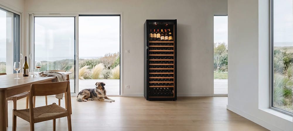 Freistehender Weinkühlschrank