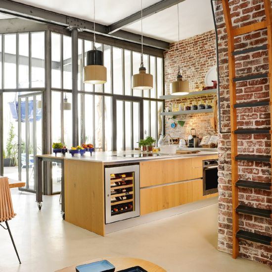 Reifeschrank, Eintemperatur, kleines Modell, einbaufähig und integrierbar - Inspiration