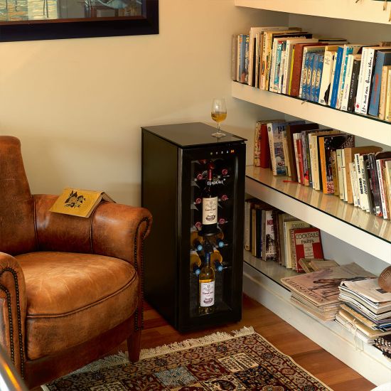 Weinbar - Temperierung und Aufbewahrung angebrochener Flaschen - 12 Flaschen