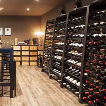 Modulares Stahl-Weinregalsystem - Modulosteel