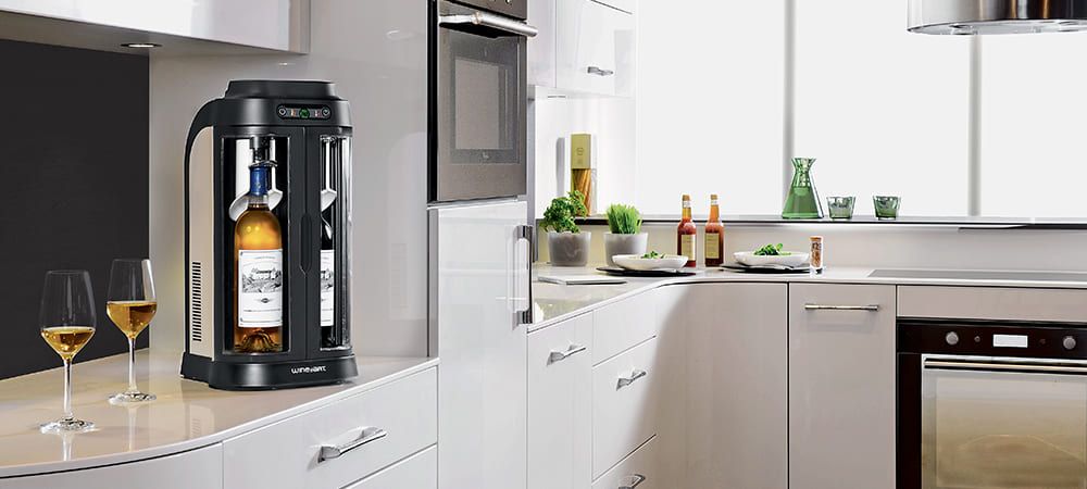 Bewahrung meine geöffneten Flaschen geschützt auf