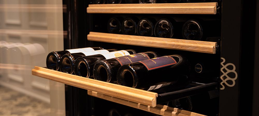 Ausstattung meines Weinklimaschranks