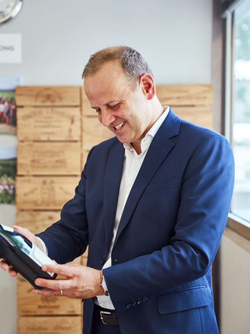 Begegnung mit Cyrille Jomand - CEO von iDealwine - Weinauktionen - Frankreich