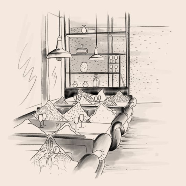  Im Weinkeller des COYA - Dubai - Vereinigte Arabische Emirate