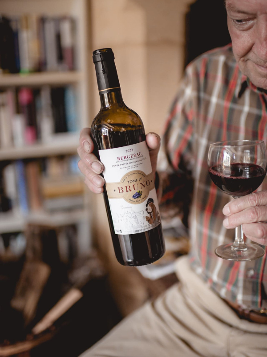 Begegnung mit Martin Walker, Frankreich und Schottland, Schriftsteller