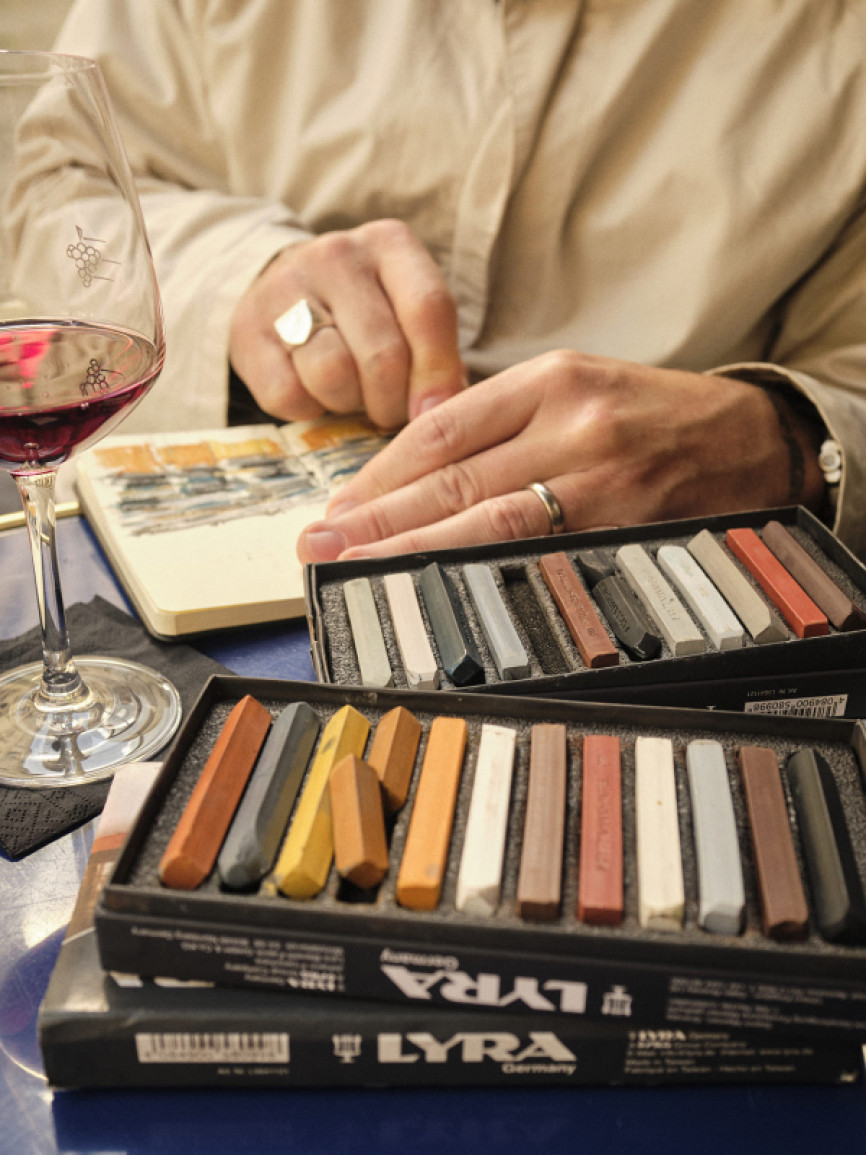 Begegnung mit Petter Alexis Askergren, Künstler, Schweden