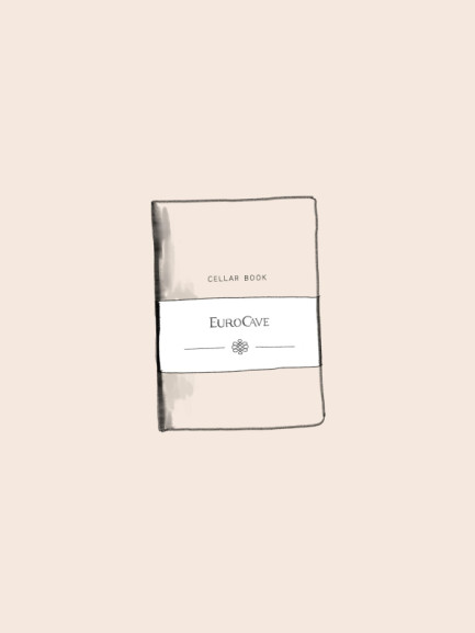 Illustration eines Weinkellerbuchs